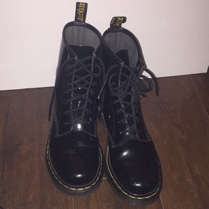 Patent leather Doc Martens!!